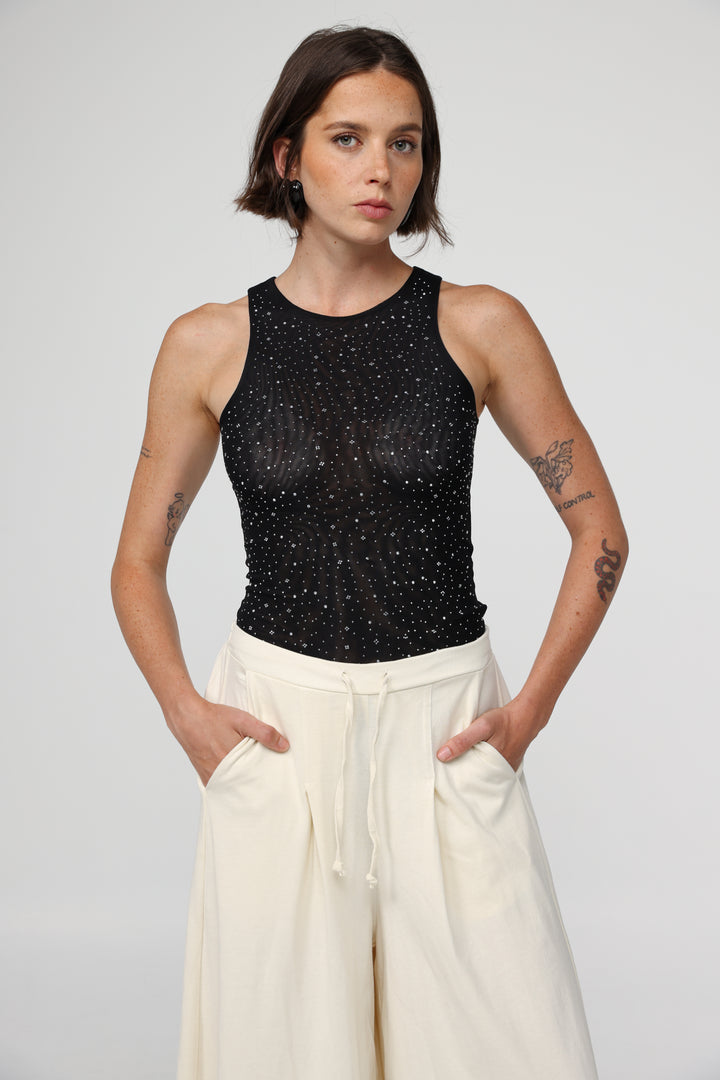 Universe Black Bodysuit