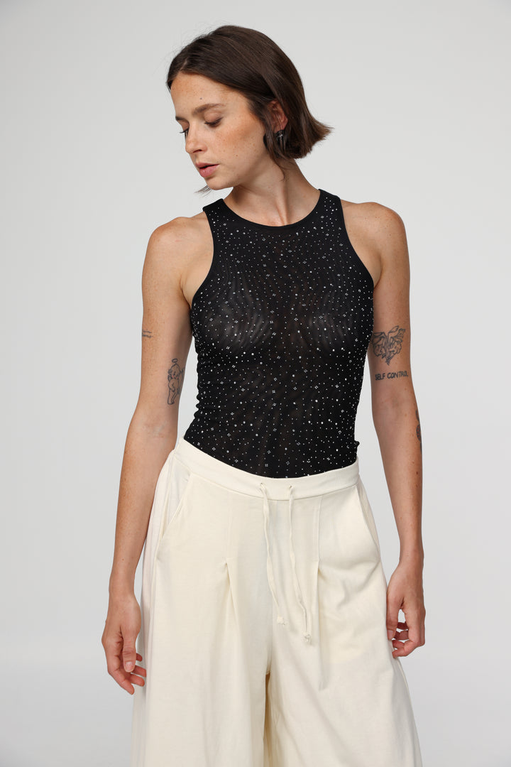 Universe Black Bodysuit