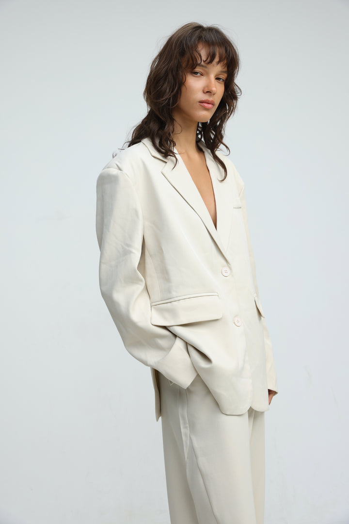 Headline Cream Blazer