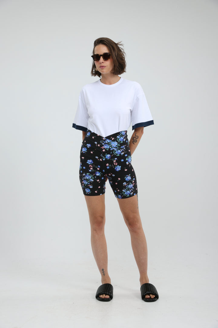 Rock Contrast White T-Shirt
