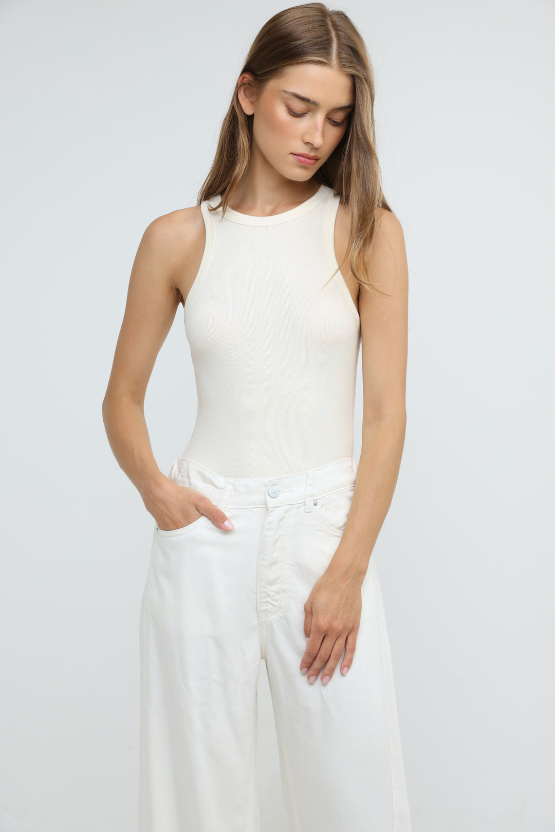 Saba06 Cream Bodysuit