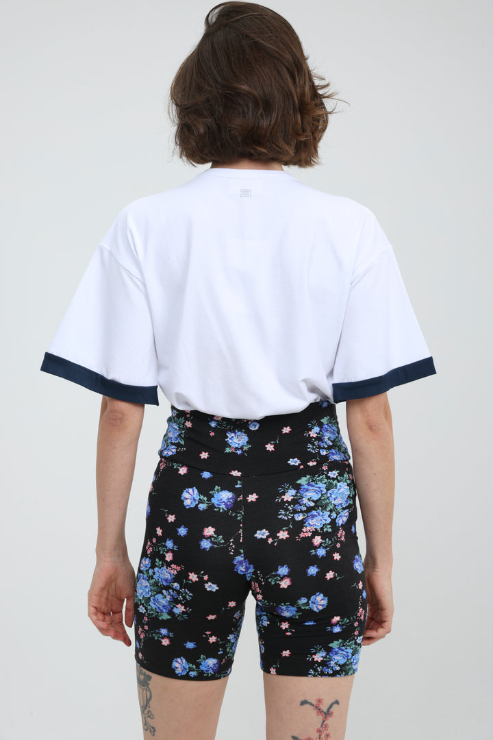 Rock Contrast White T-Shirt