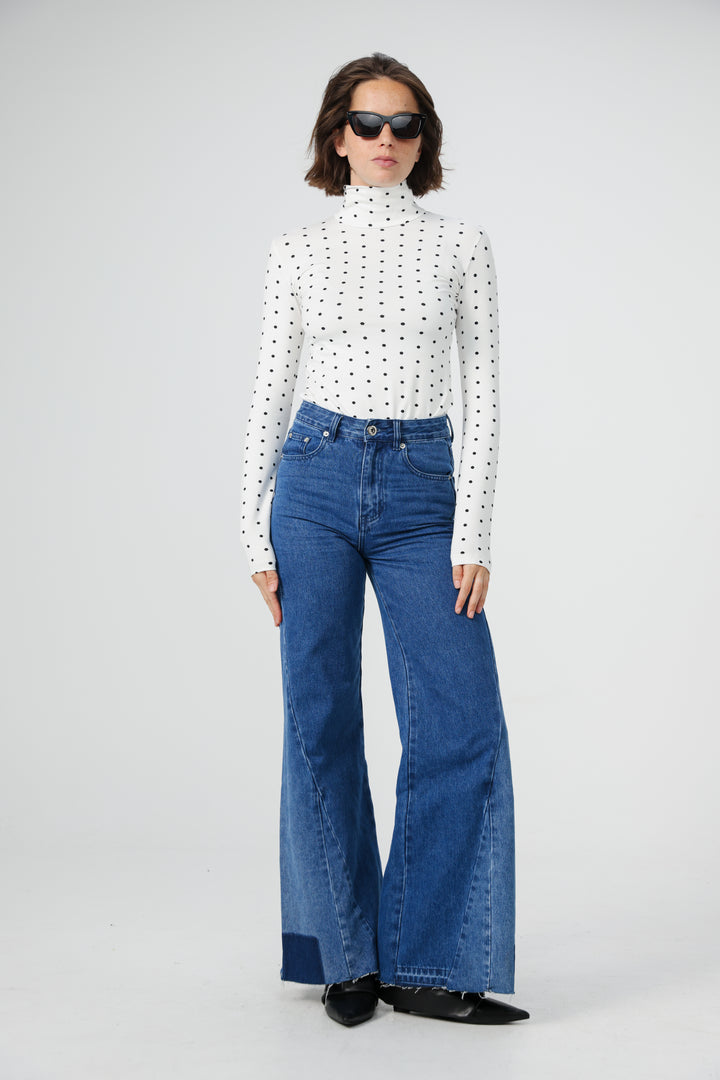 Principle White Dots Shirt