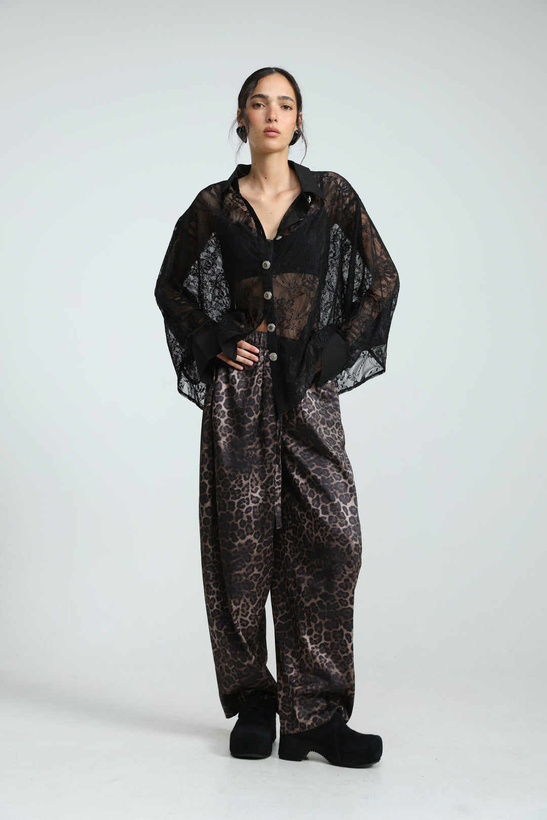 Airy Leopard Bottoms