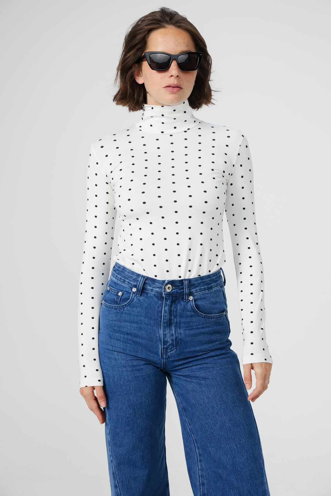 Principle White Dots Shirt