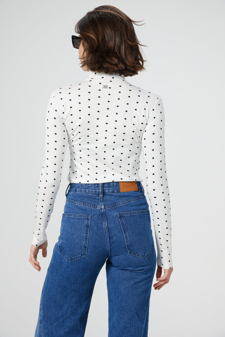 Principle White Dots Shirt