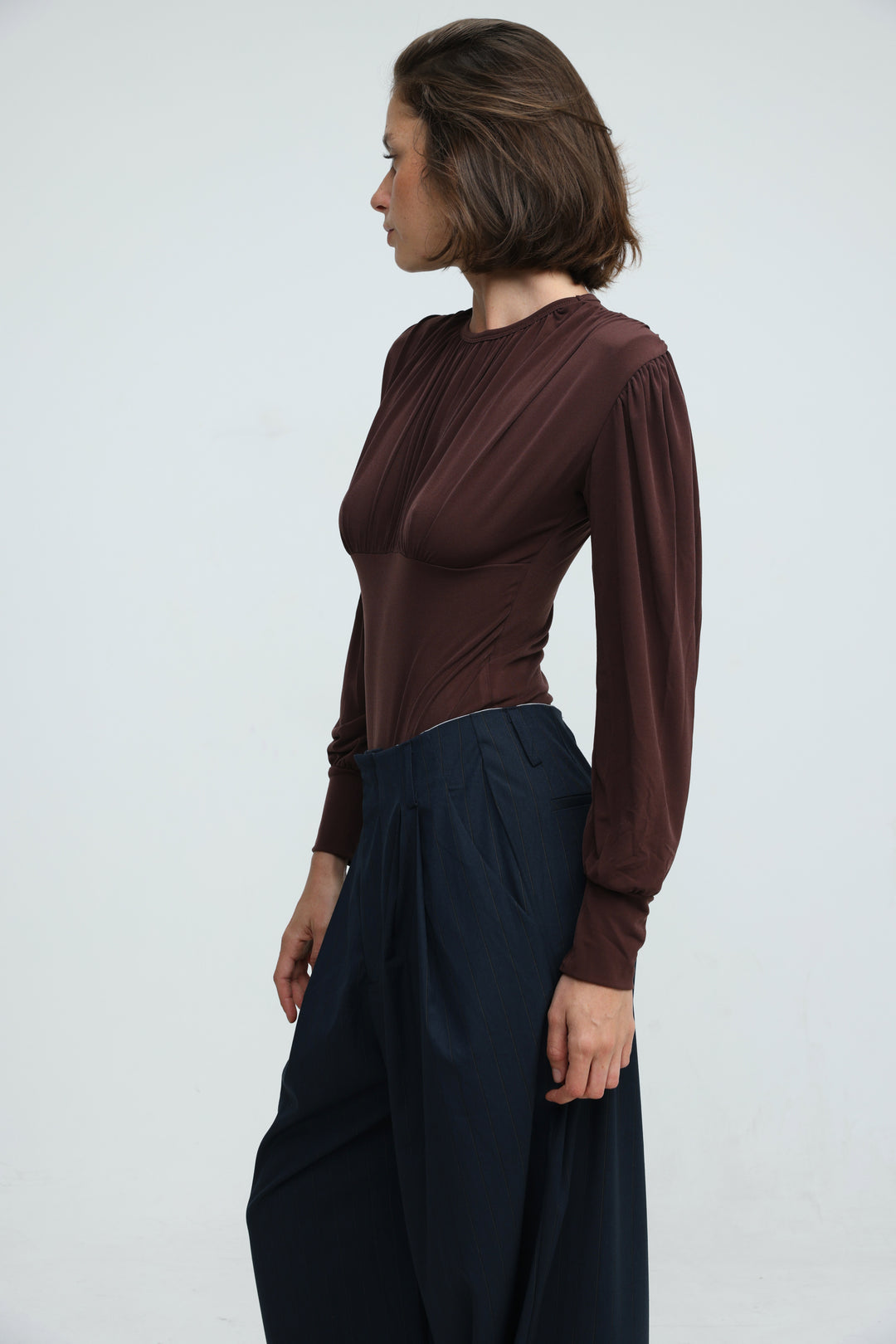 Reception Brown Bodysuit