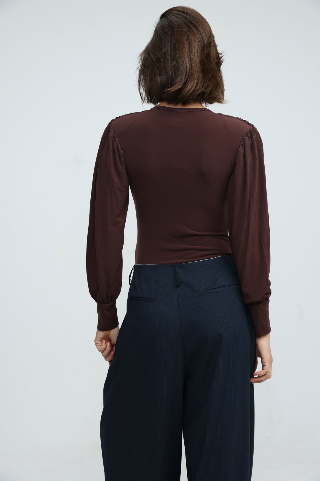 Reception Brown Bodysuit