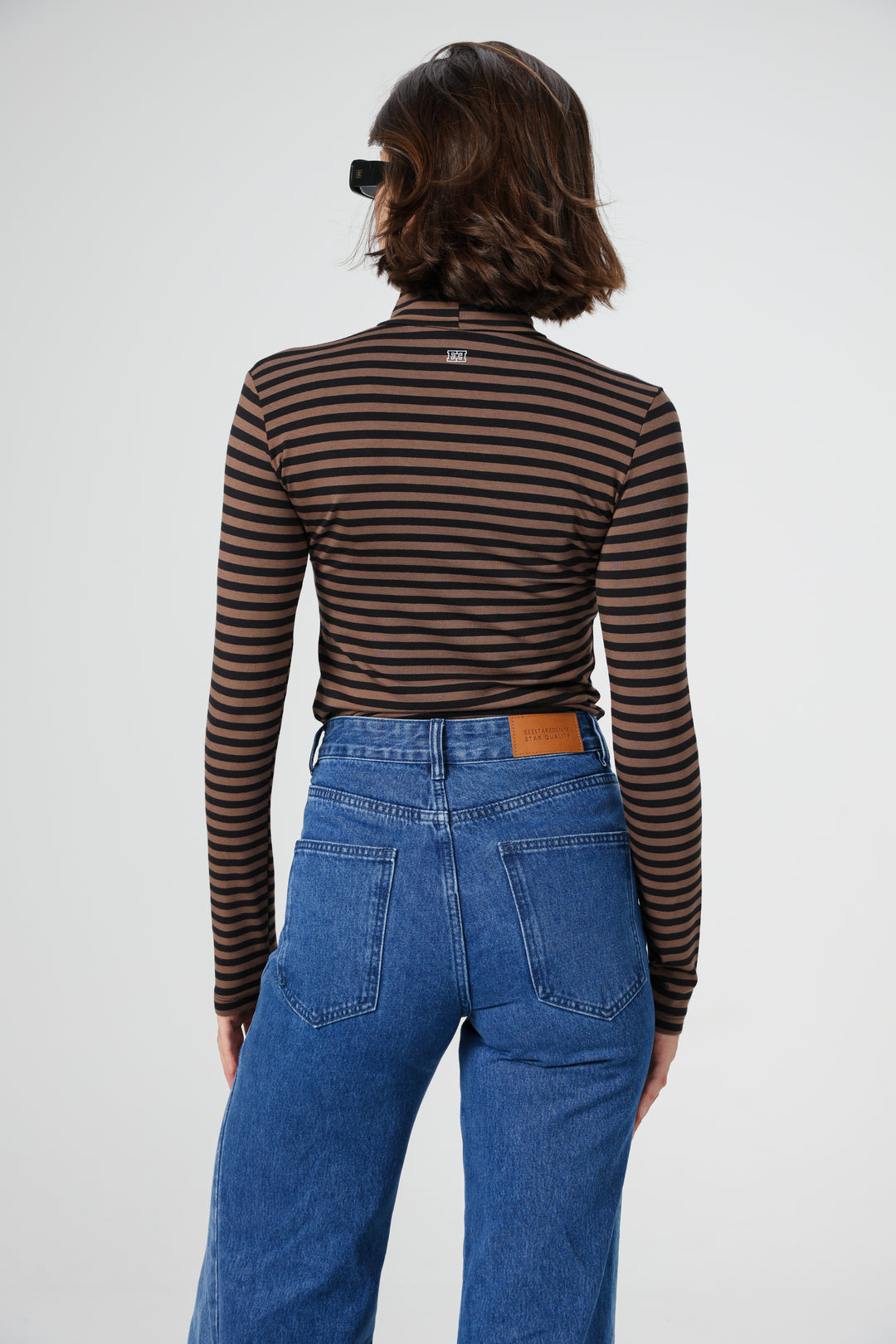 Principle Brown Stripes Shirt