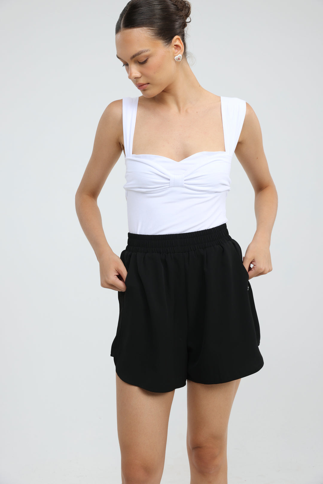 Buni's Fluid Black Shorts