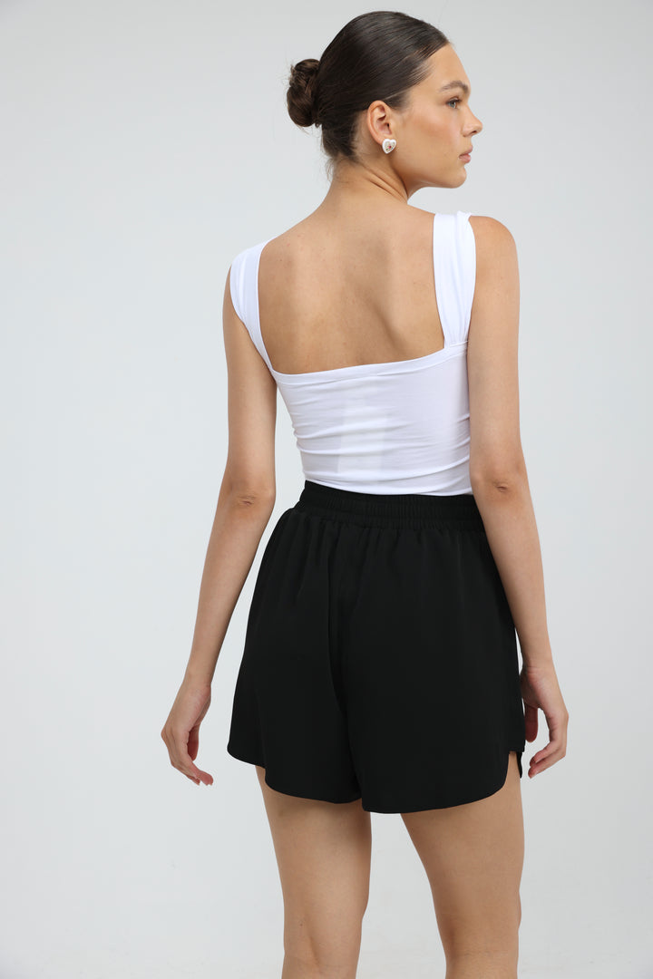 Buni's Fluid Black Shorts