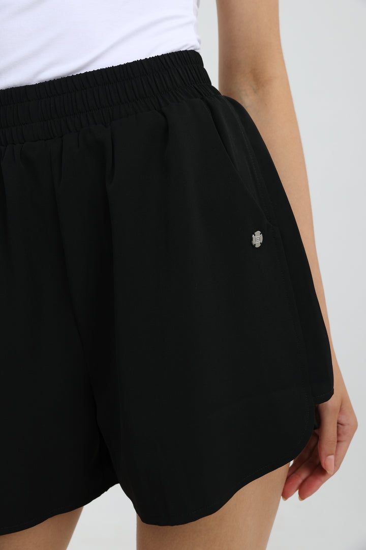 Buni's Fluid Black Shorts