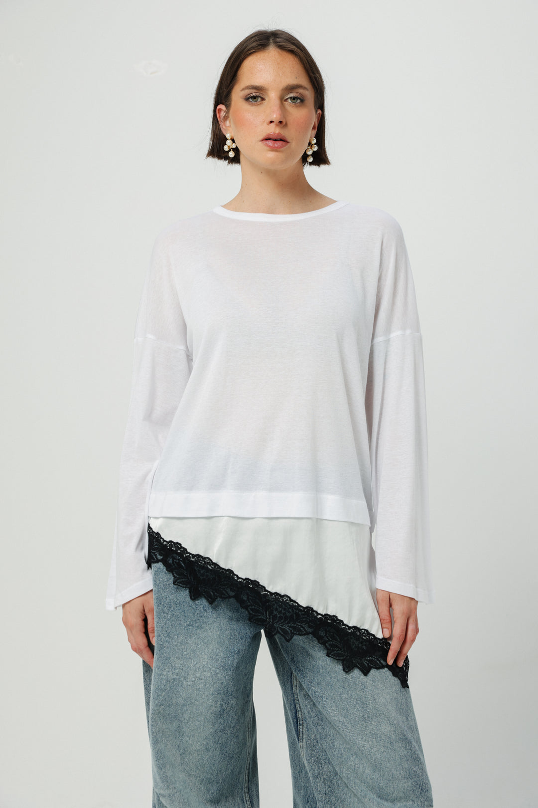 Morning White Mix Shirt