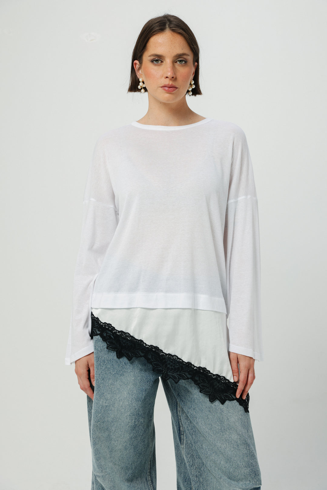 Morning White Mix Shirt