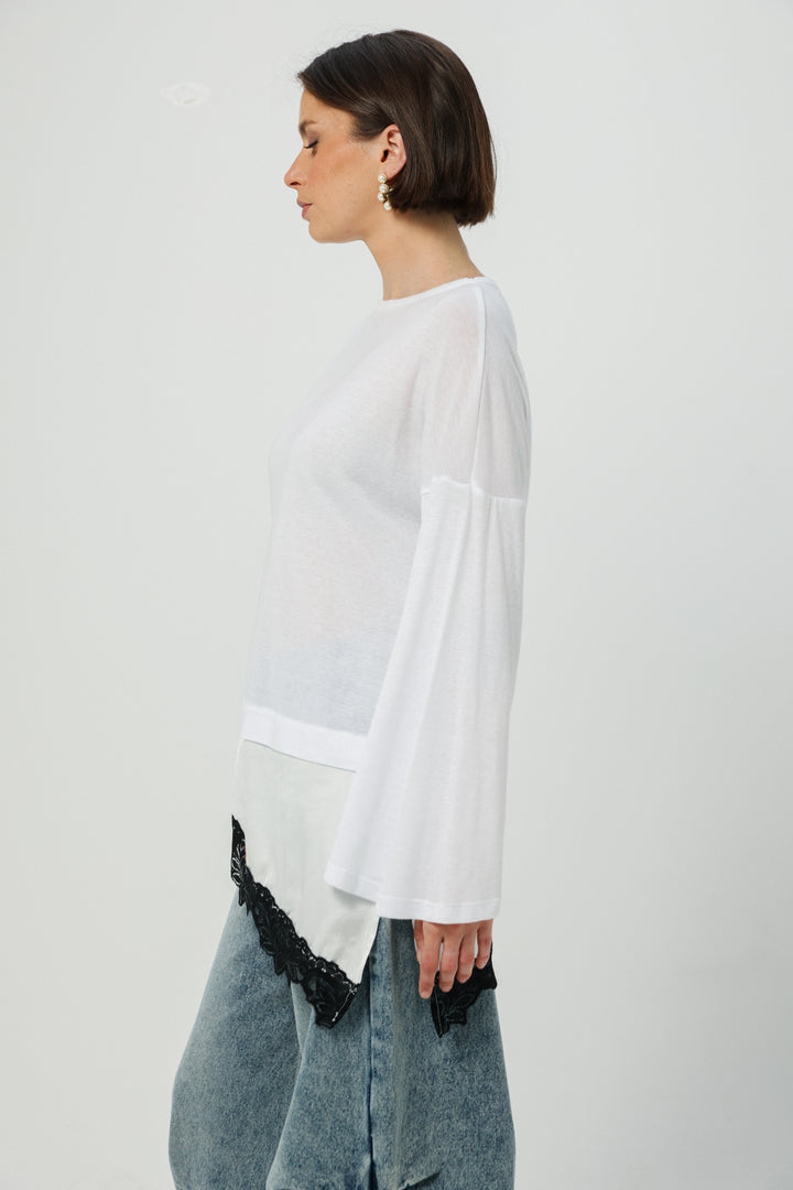 Morning White Mix Shirt