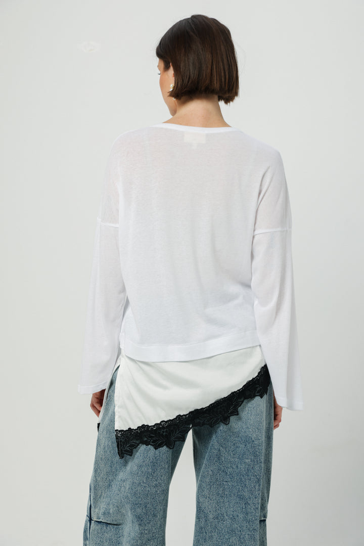 Morning White Mix Shirt