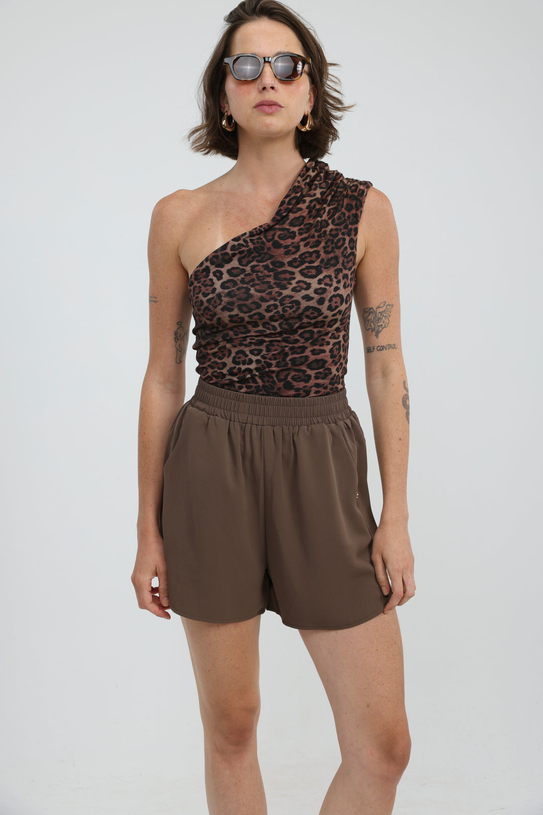 Buni's Fluid Brown Shorts