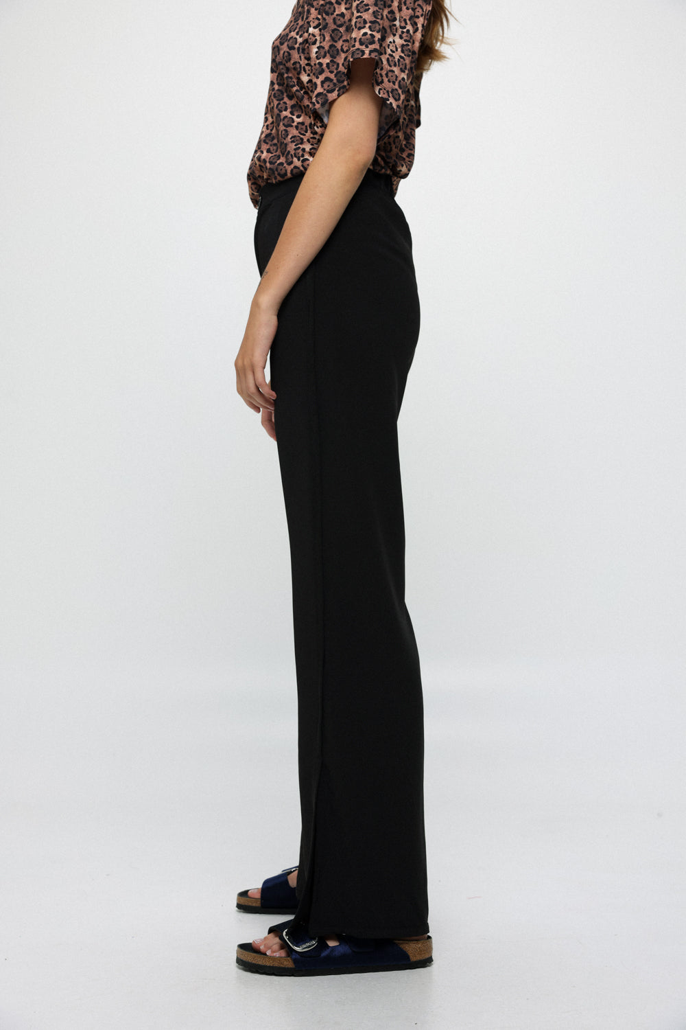 Buni Black Long Bottoms
