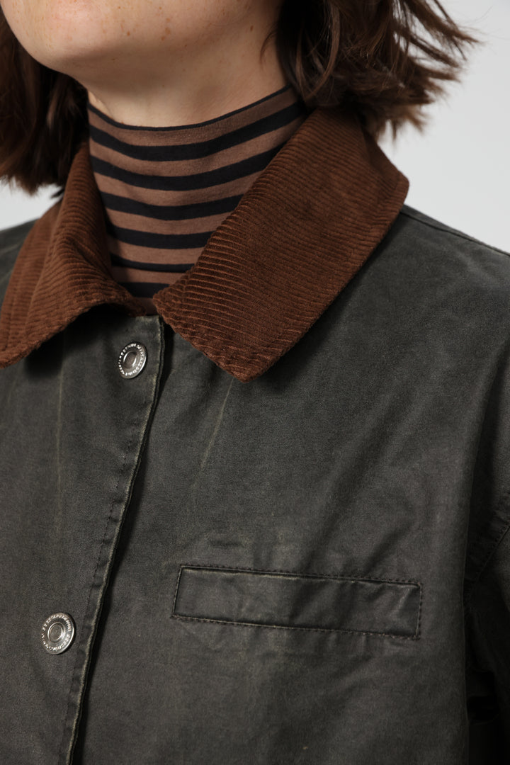 Woods Dark Olive Coat