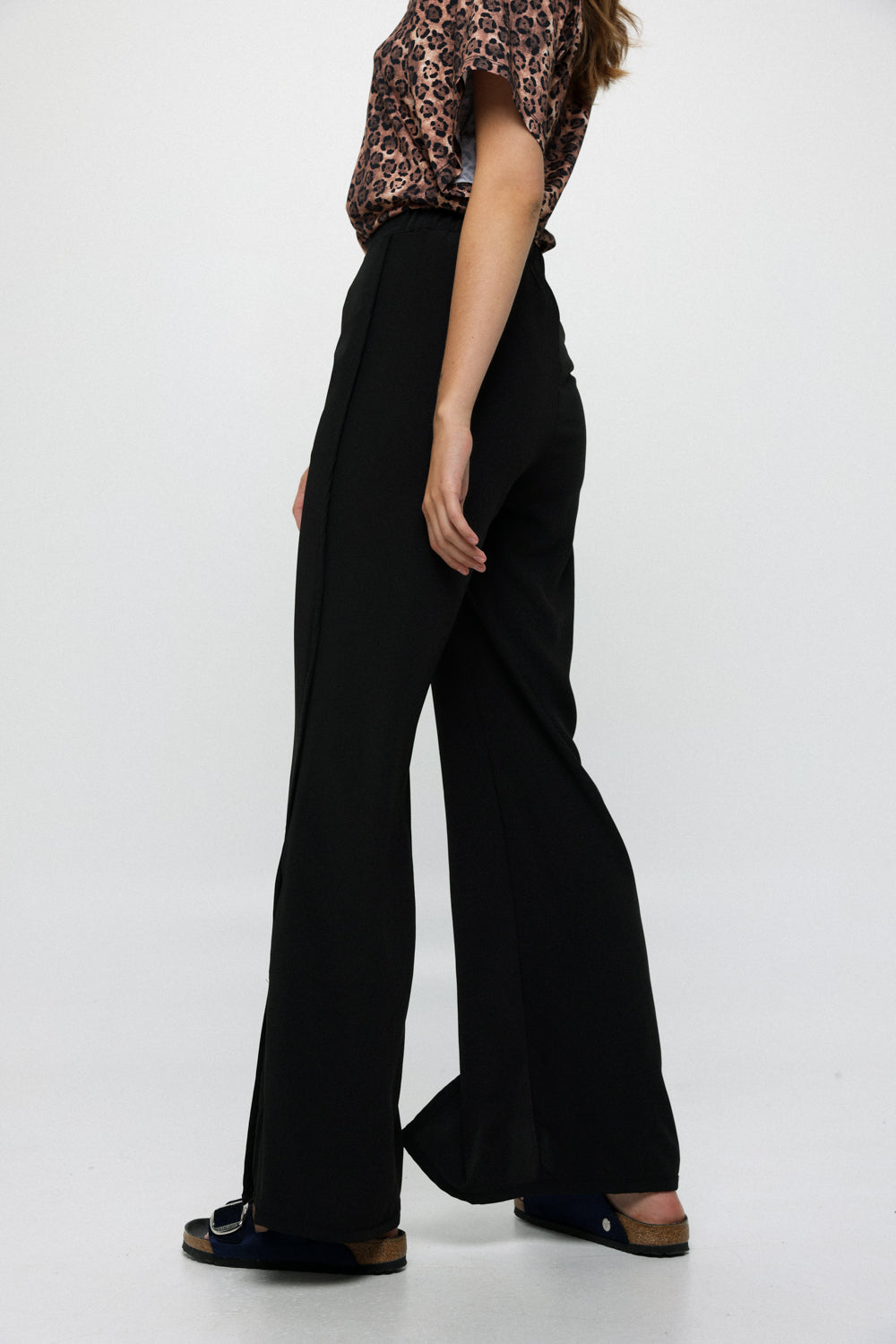 Buni Black Long Bottoms
