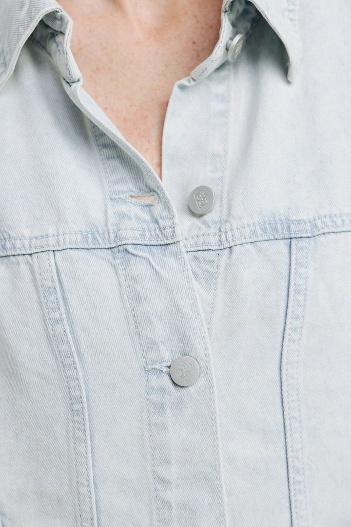 Redesign Snow Blue Soft Denim Shirt