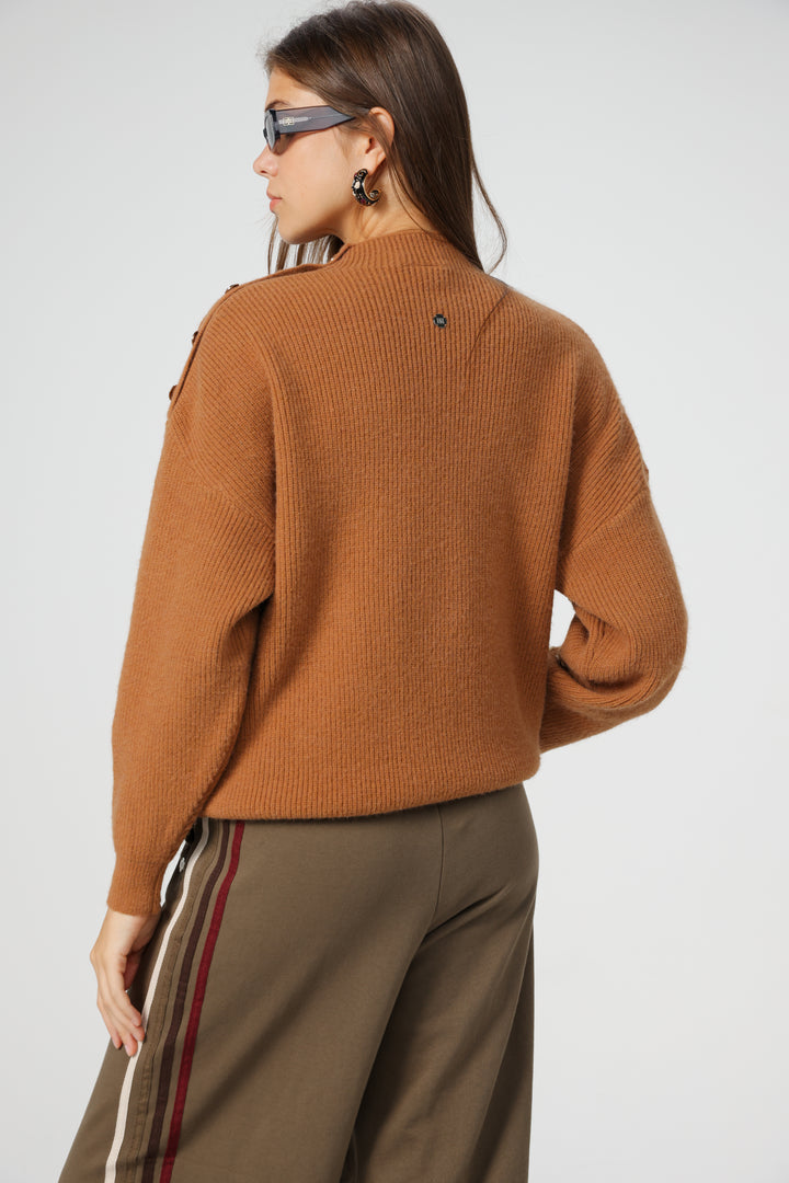 Yep Camel Sweater