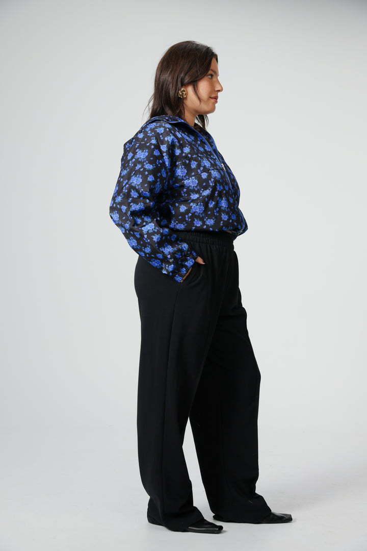 Uni Blue Floral Jacket