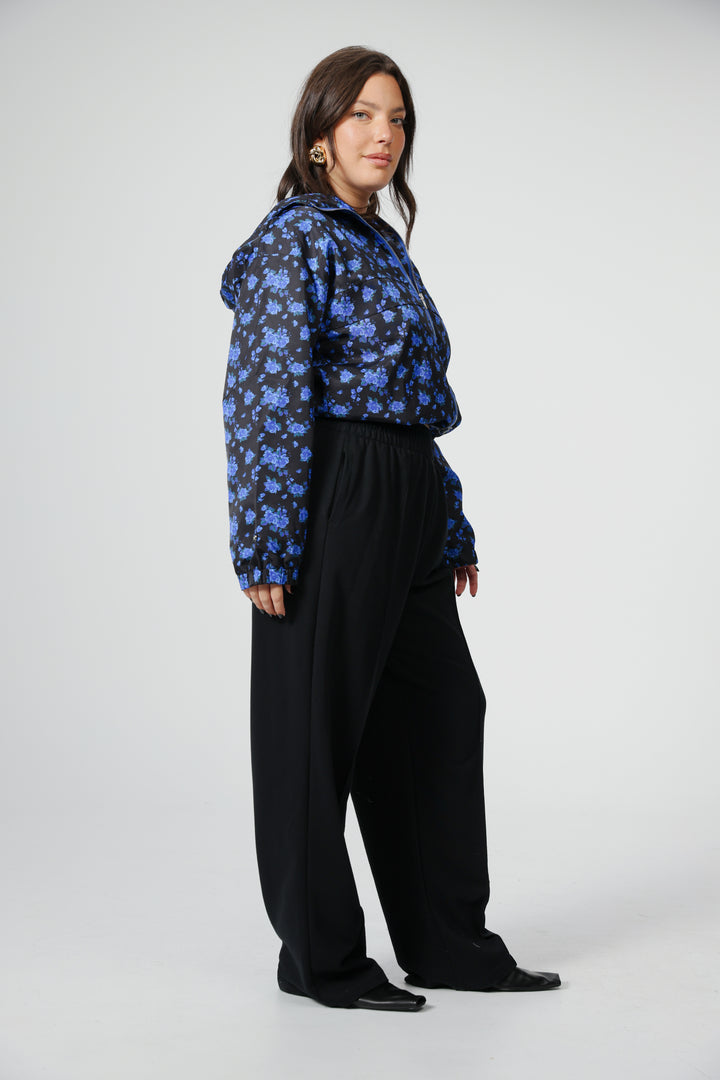 Uni Blue Floral Jacket