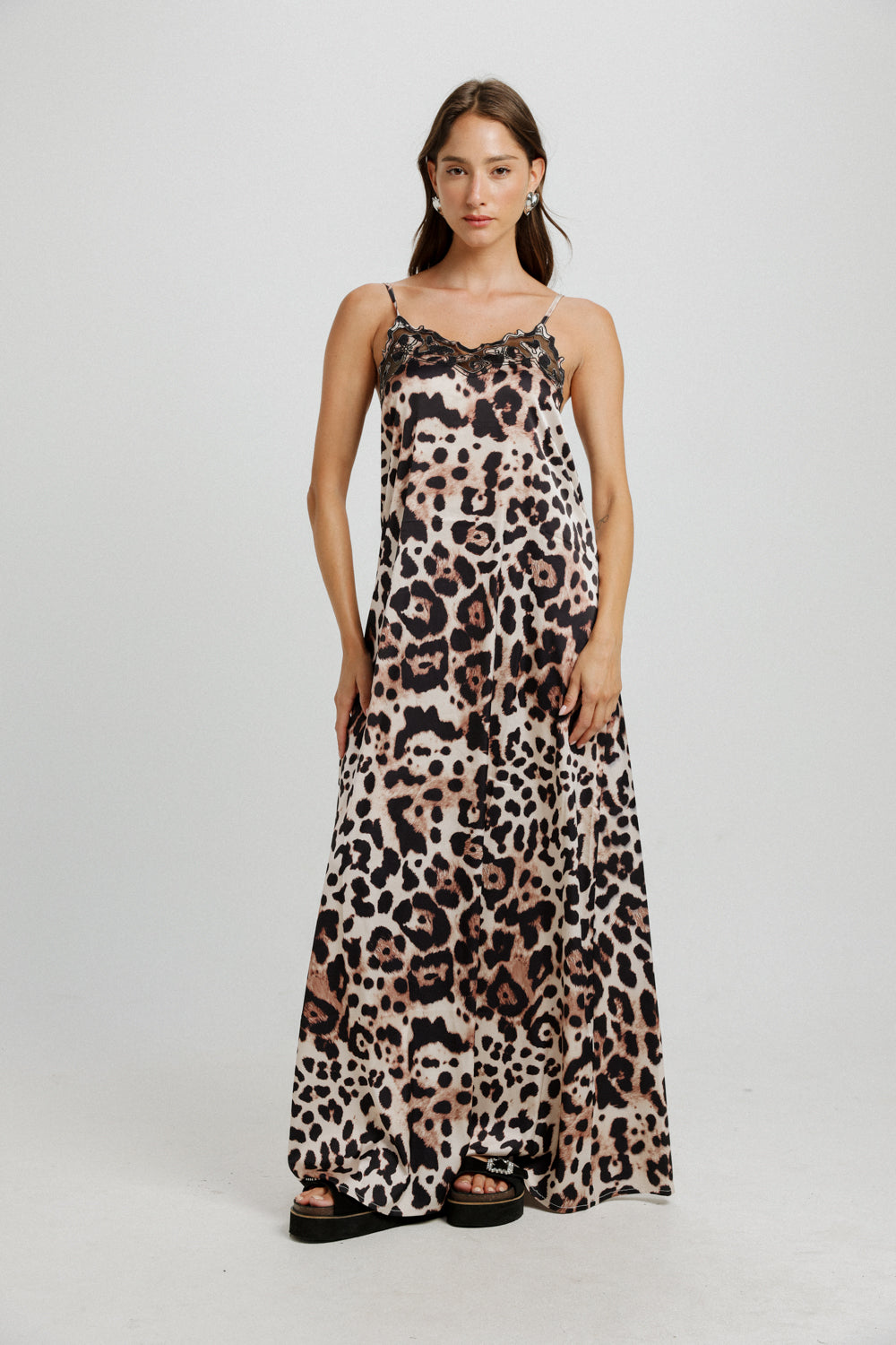 Lace Leopard Dress