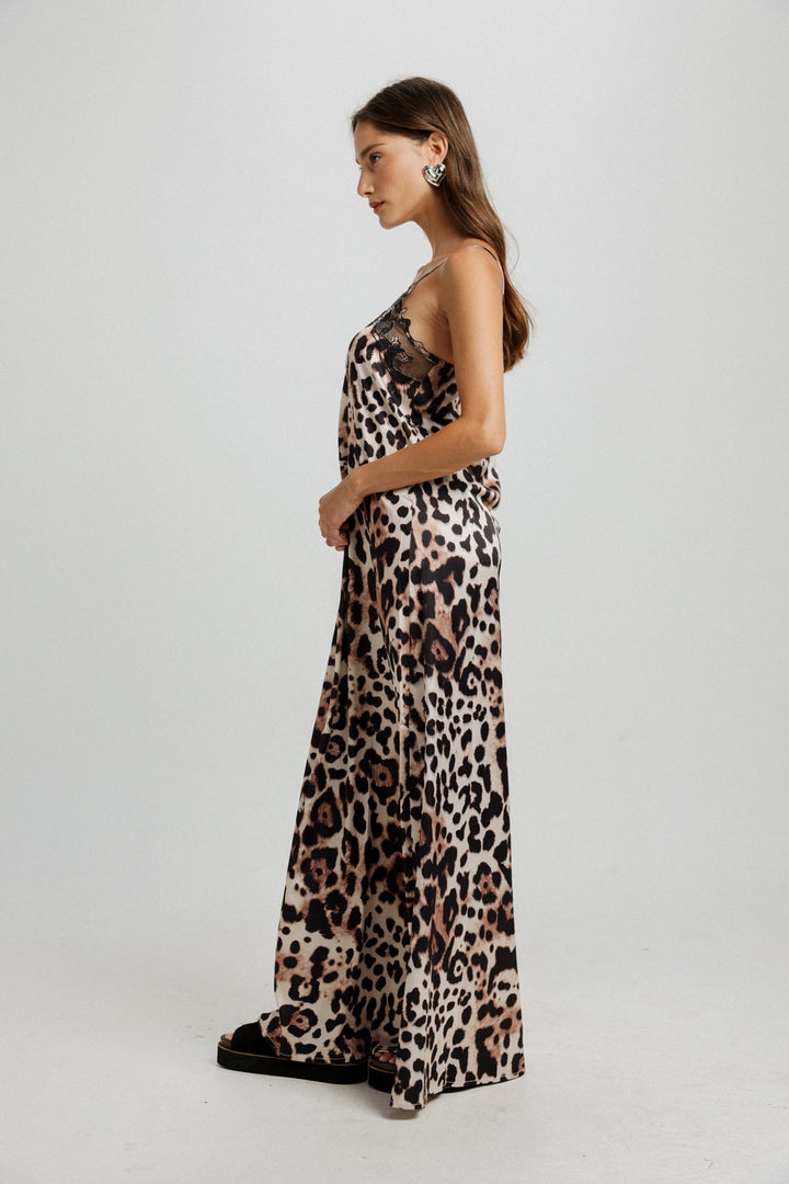 Lace Leopard Dress