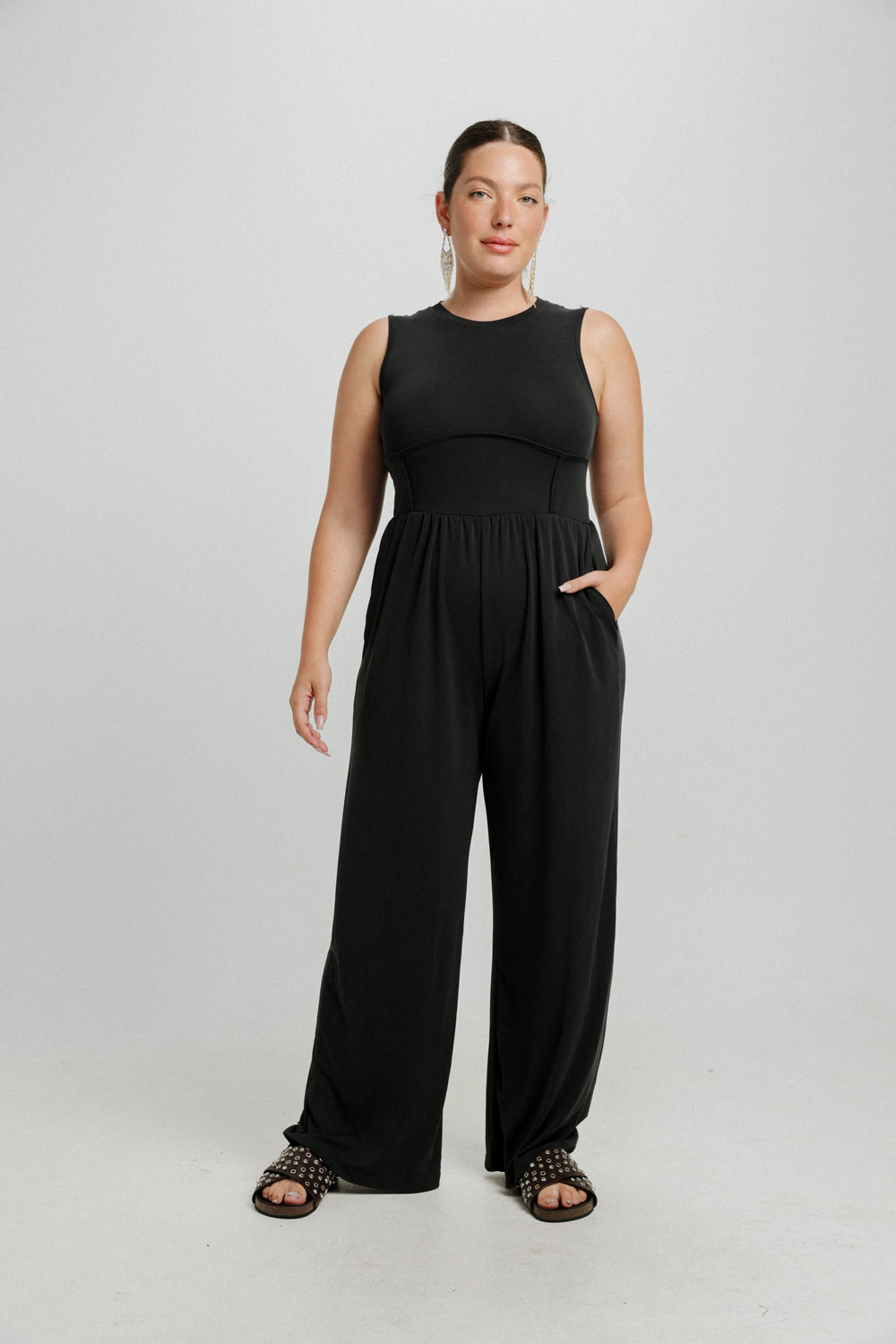 South Black Jumpsuit