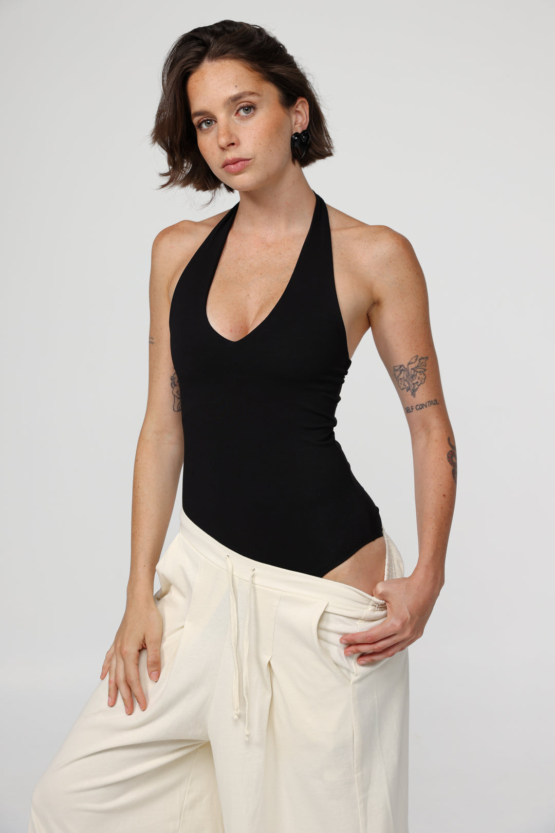 Note Black Bodysuit