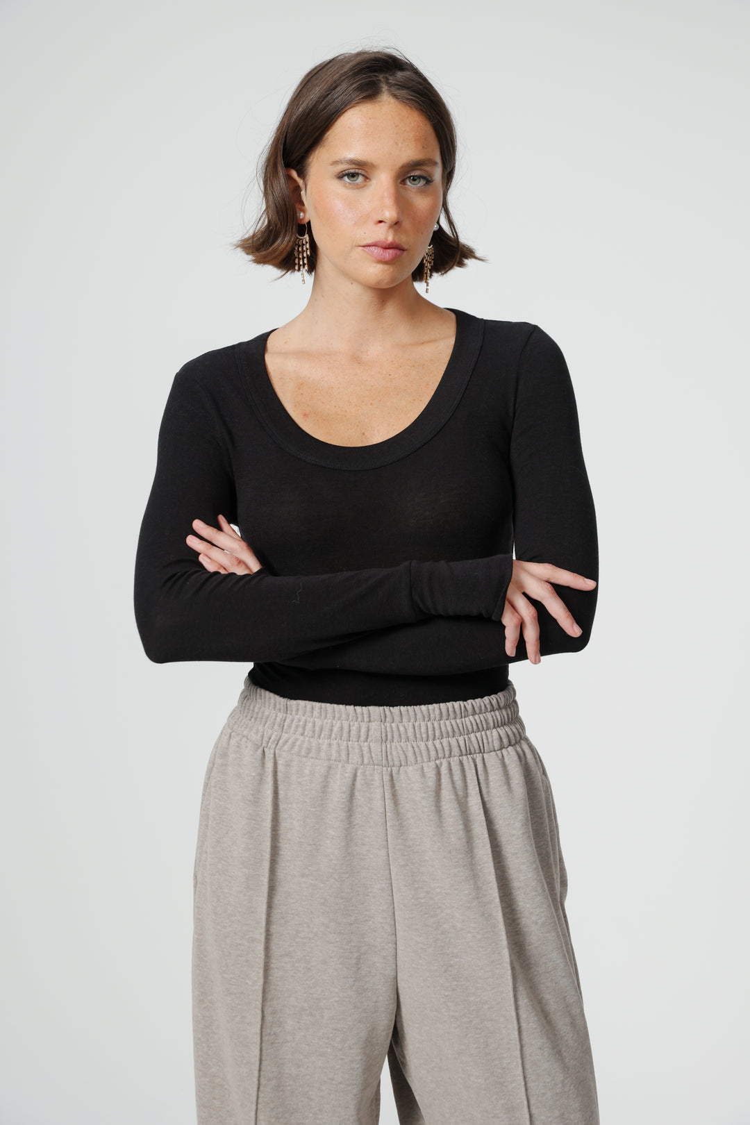 Clean08 Black Bodysuit