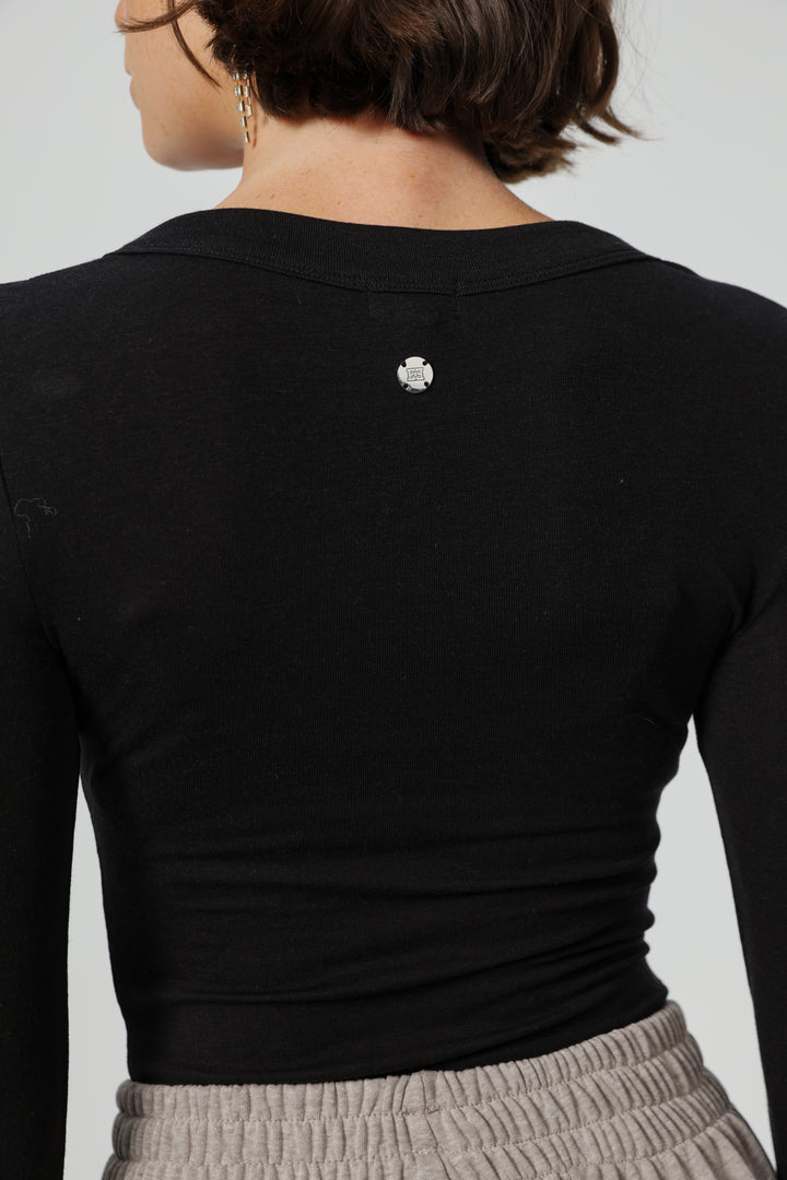 Clean08 Black Bodysuit