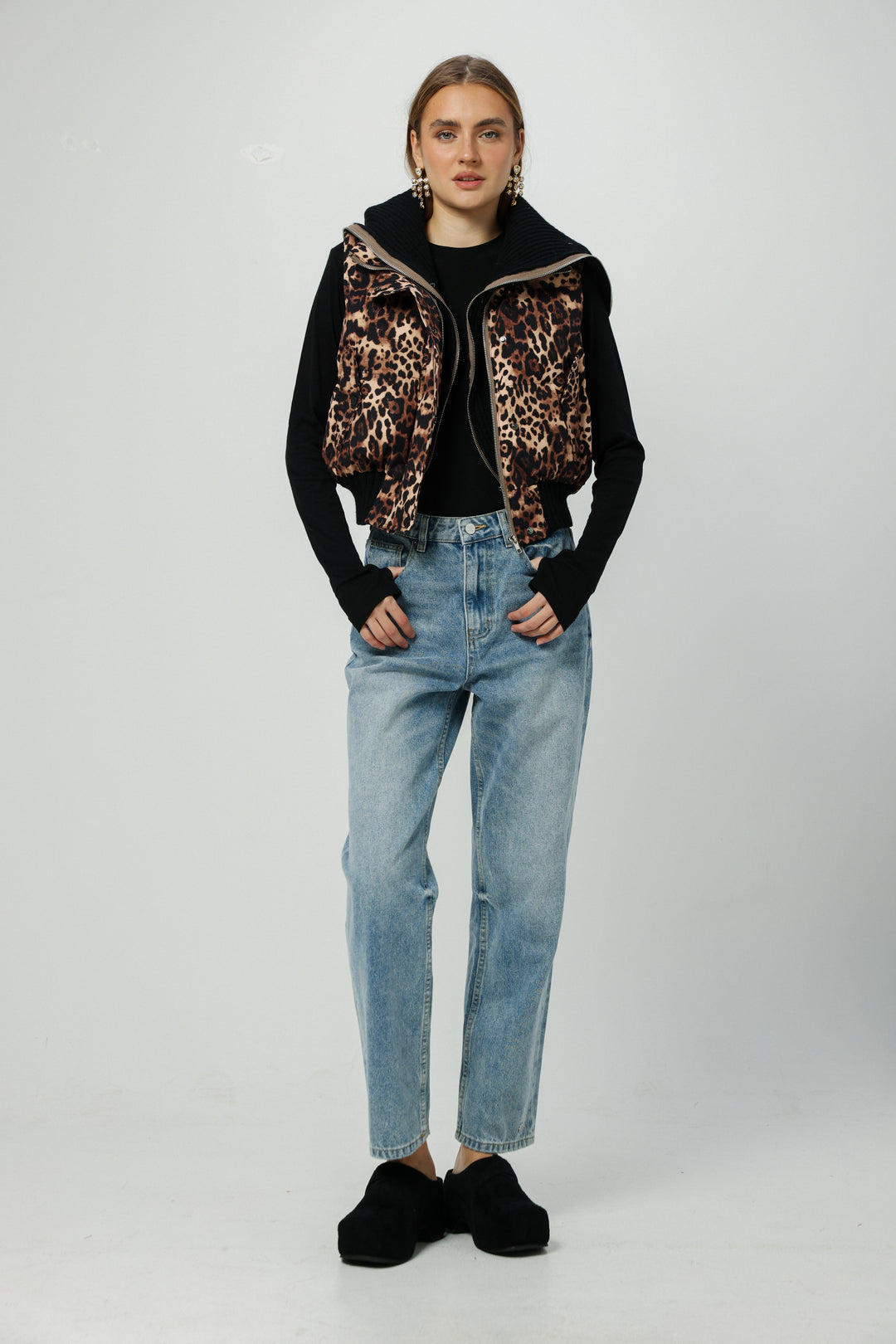 וסט מנומר מידה XS Mine Leopard Vest