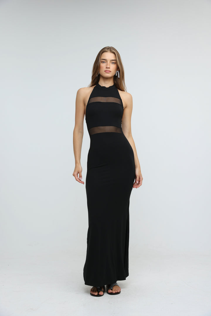 Blur Black Dress
