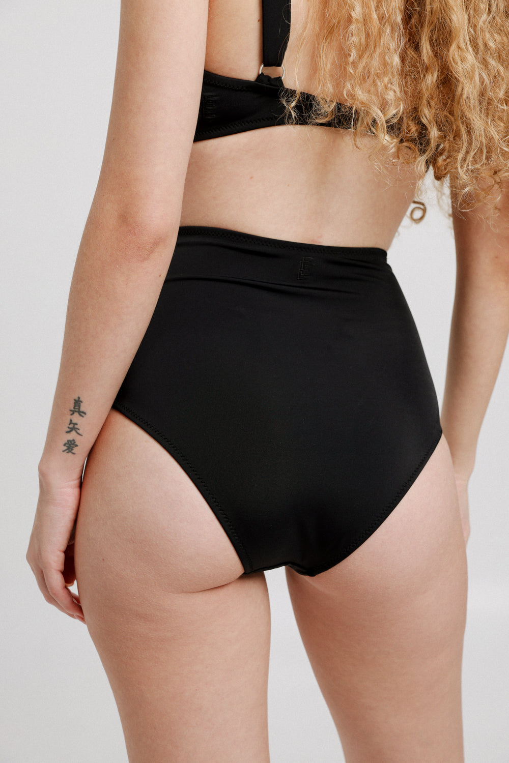 A Black Bikini Bottoms