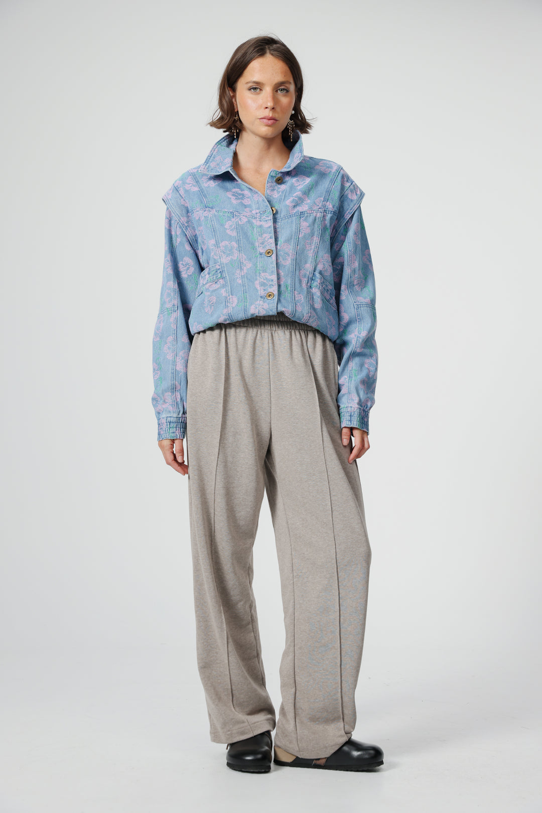 Poetry Floral Denim Jacket