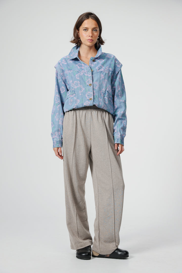 Poetry Floral Denim Jacket