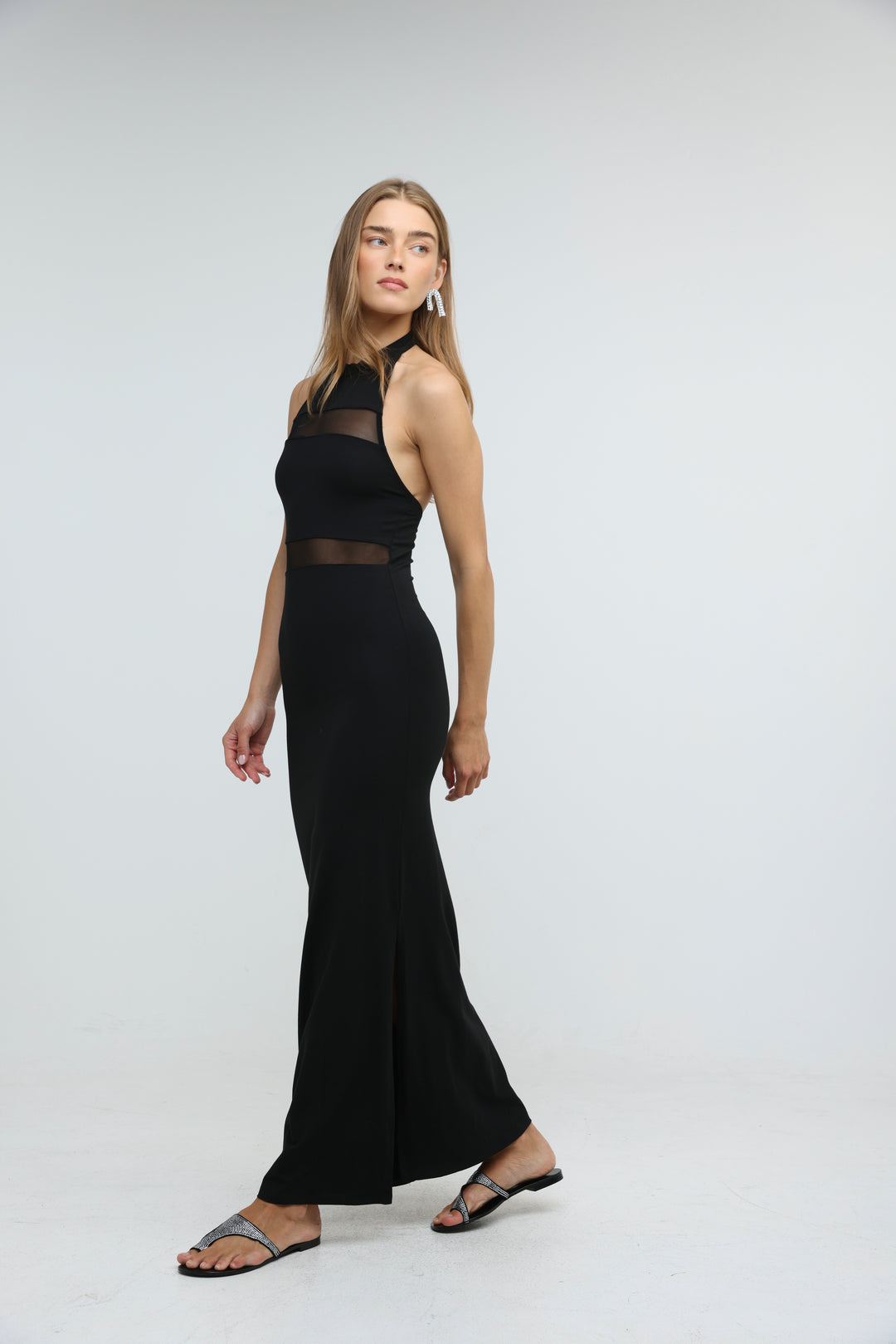 Blur Black Dress