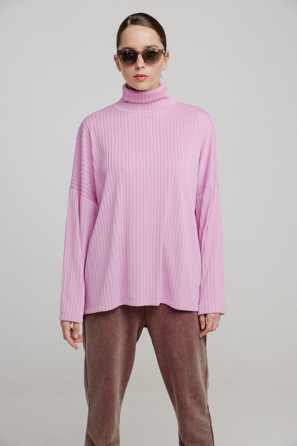 Wanted Pink Oversized Jumper