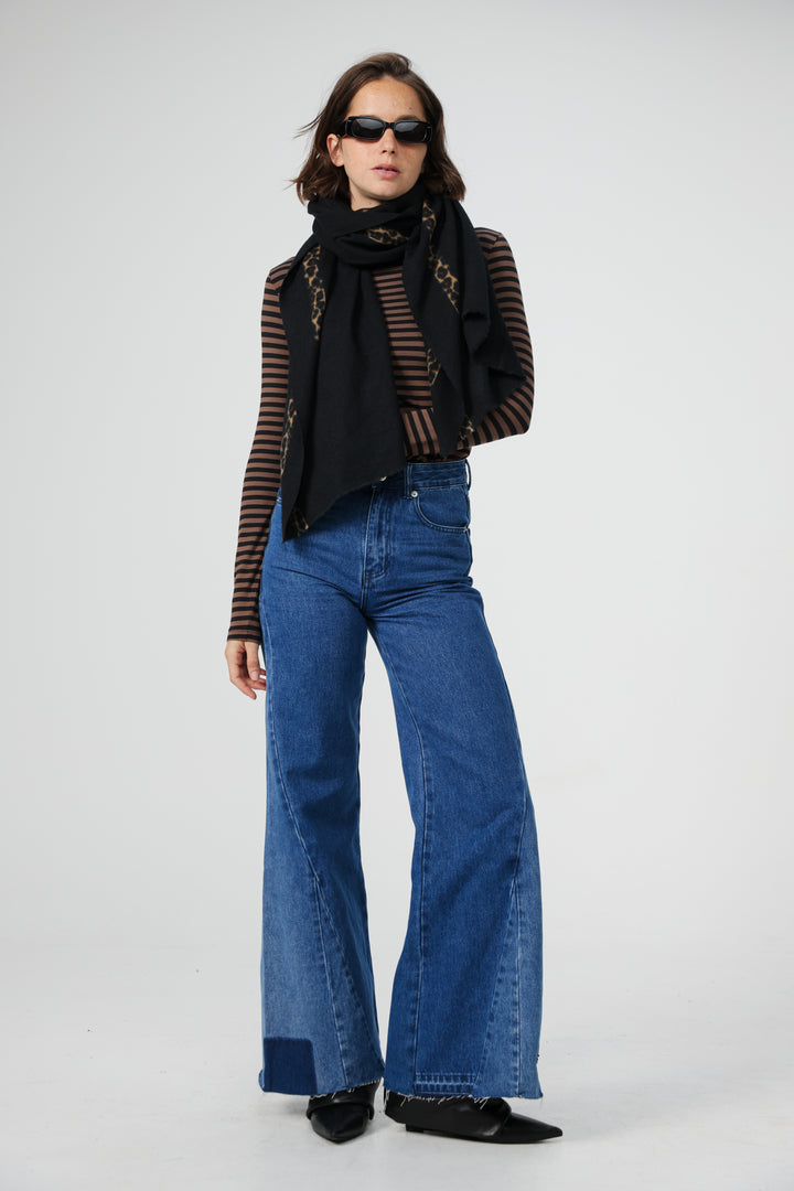 Black Scarf צעיף שחור לנשים