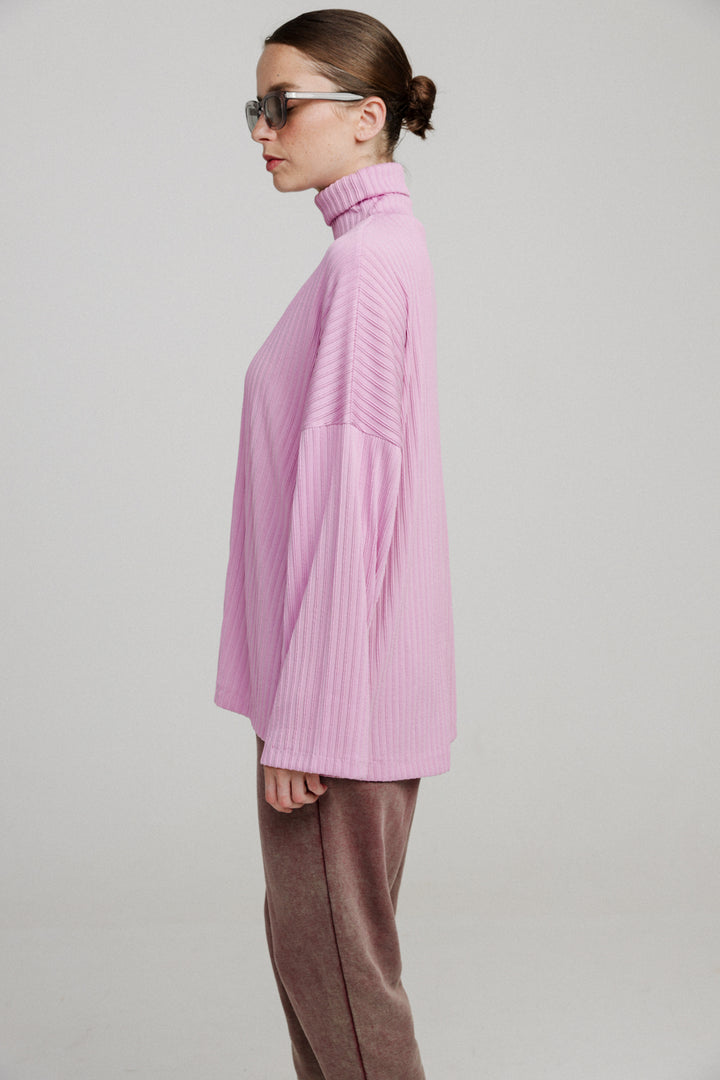 Wanted Pink Oversized Jumper