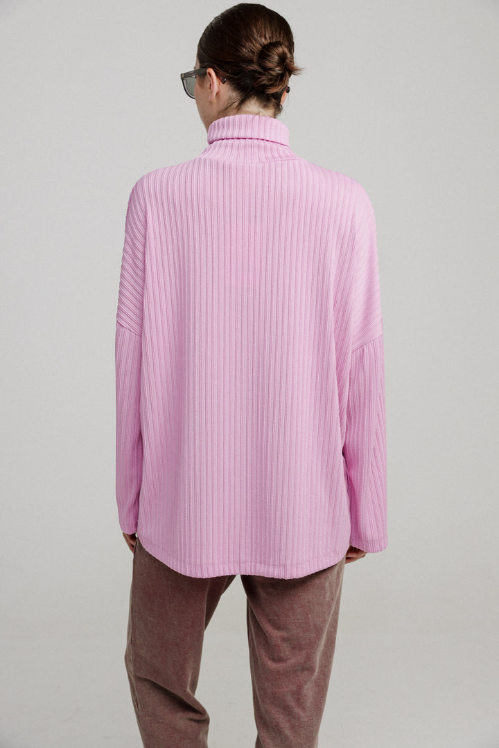 Wanted Pink Oversized Jumper