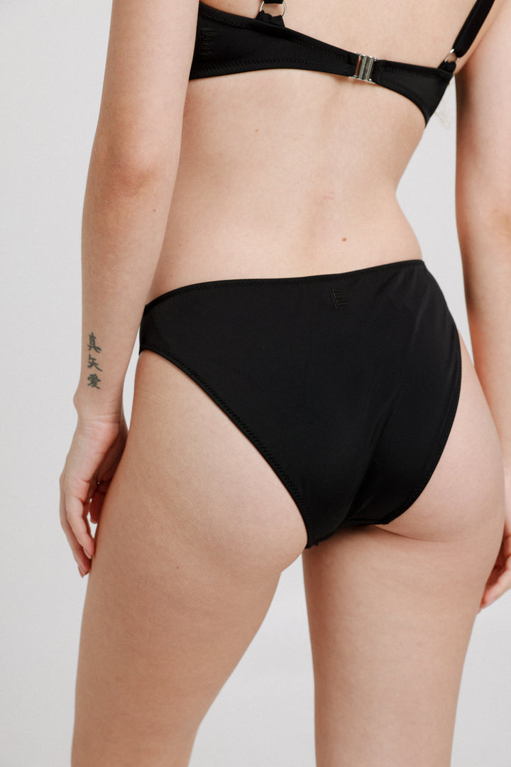 C Black Bikini Bottoms