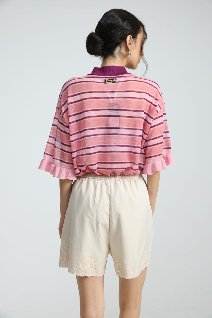 Midnight Cream Shorts