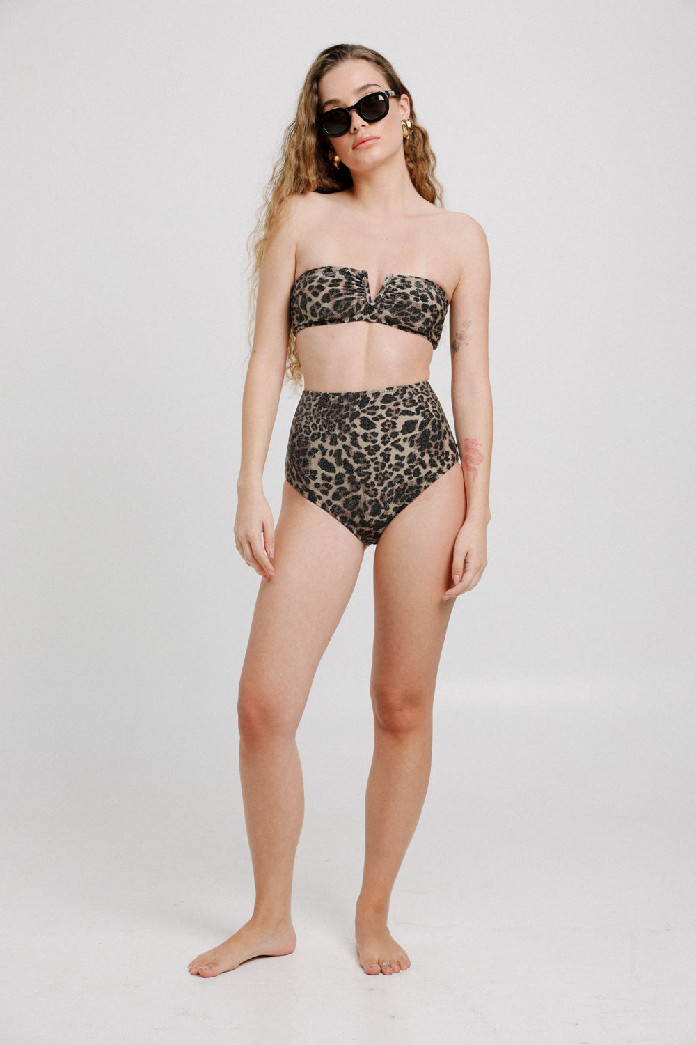 B Sparkly Leopard Bikini Bottoms