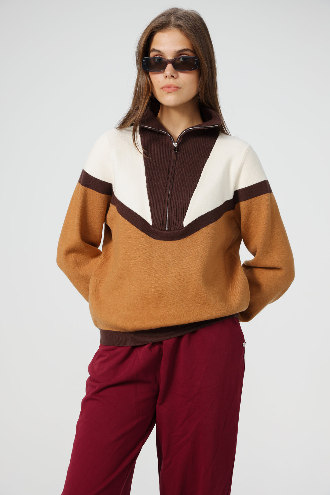 Peer Camel Sweater