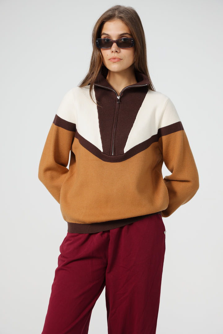 Peer Camel Sweater