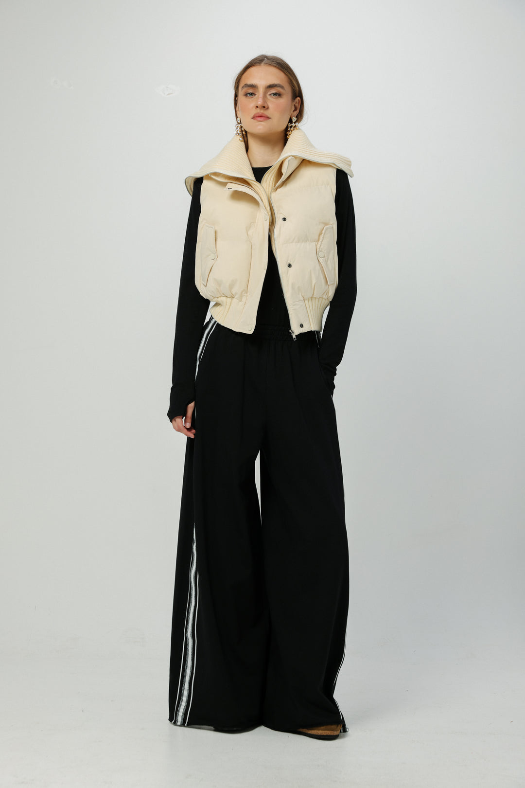 ווסט חום קרם סיסטרז Mine Cream Vest